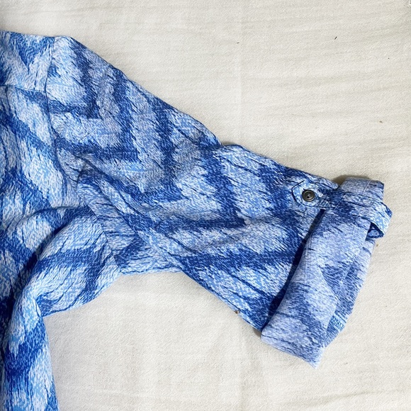 KIM ROGERS  Blue Women’s Top Tunic Sz M - Picture 3 of 10